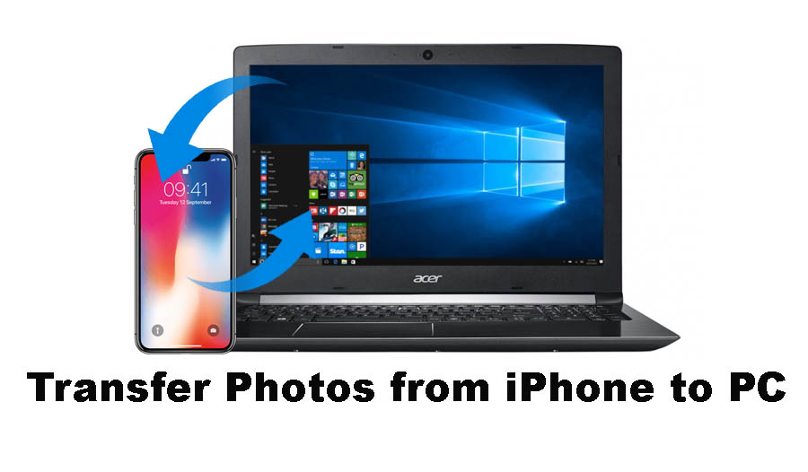 transfer photos from iphone to pc